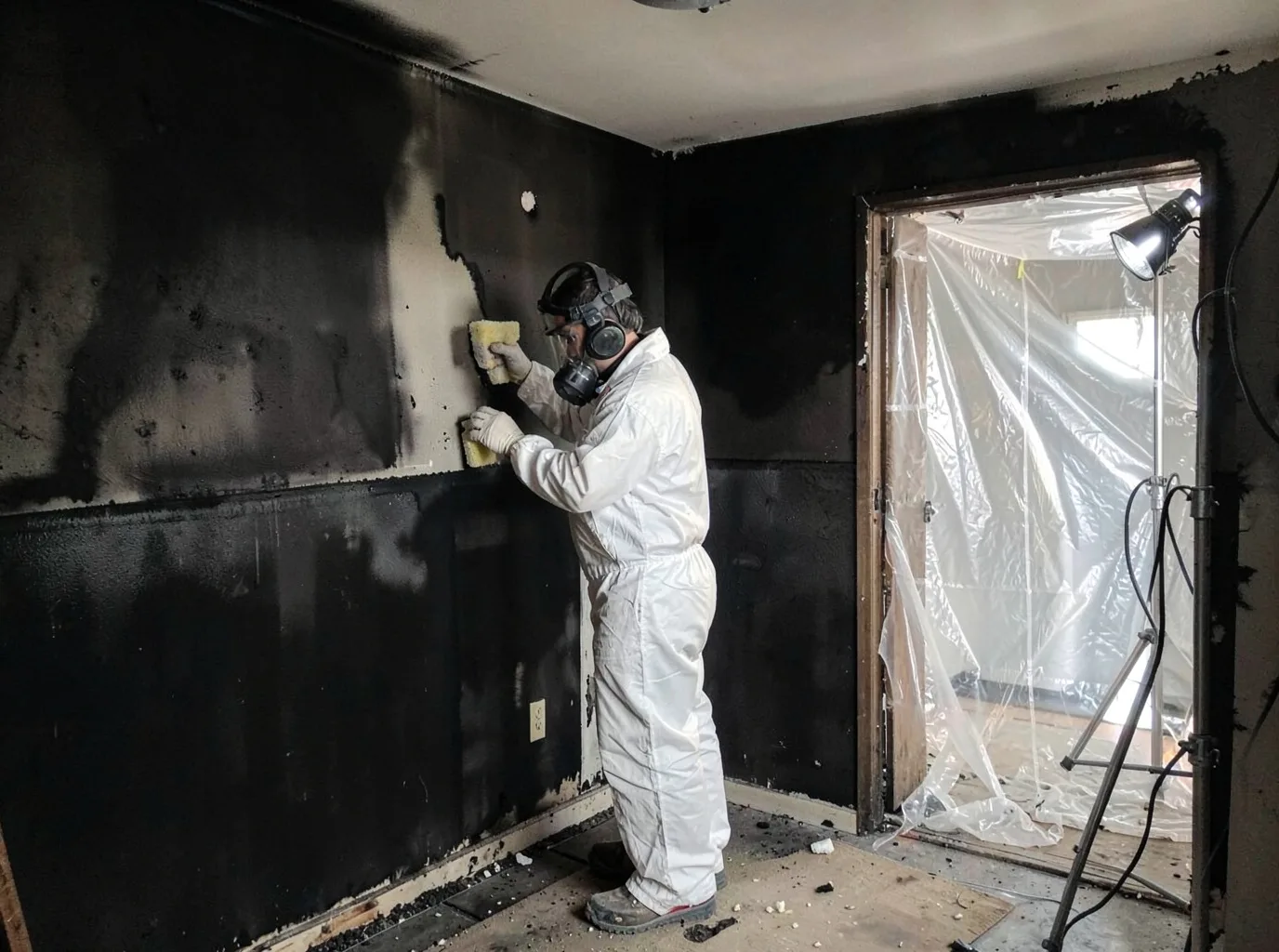 Fire Damage Restoration company in Cedarville, MI